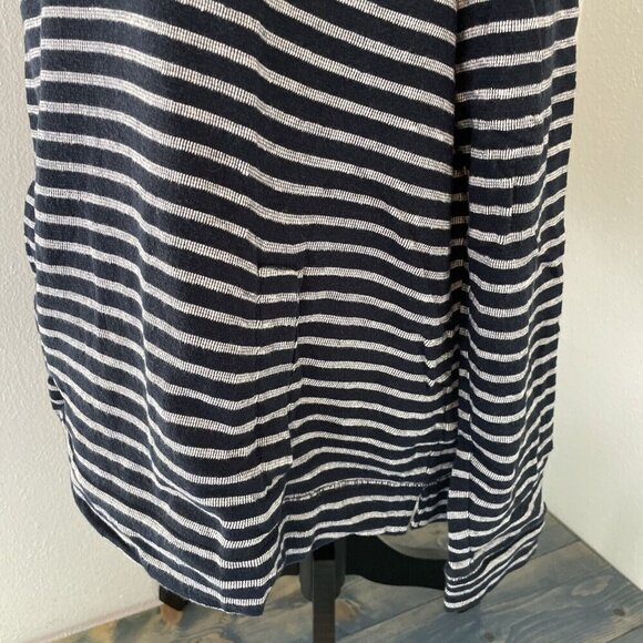 J.Crew Factory Striped Terry Funnelneck Sweatshirt Style Size XL (A6) - Picture 8 of 14